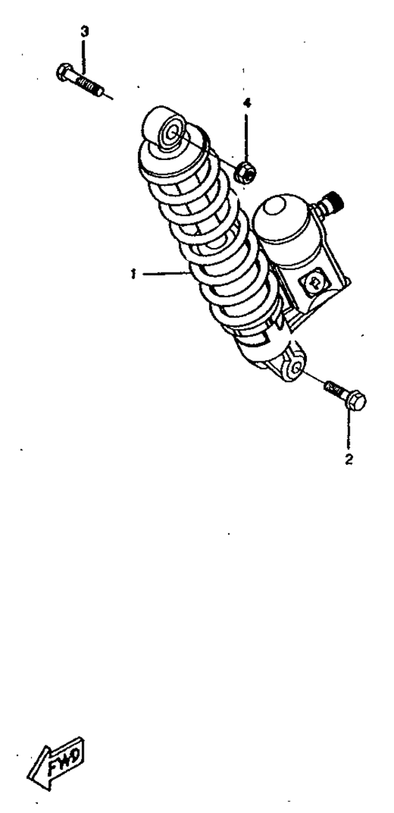 CW50RSX Задняя подвеска