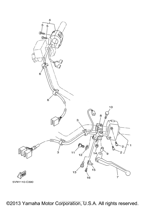 XV17ASC Рулевые переключатели