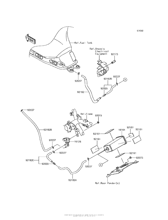 ER650 Fuel Evaporative System (Ca)