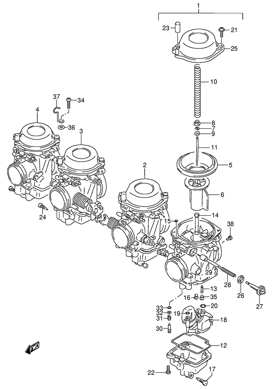 Carburetor assy