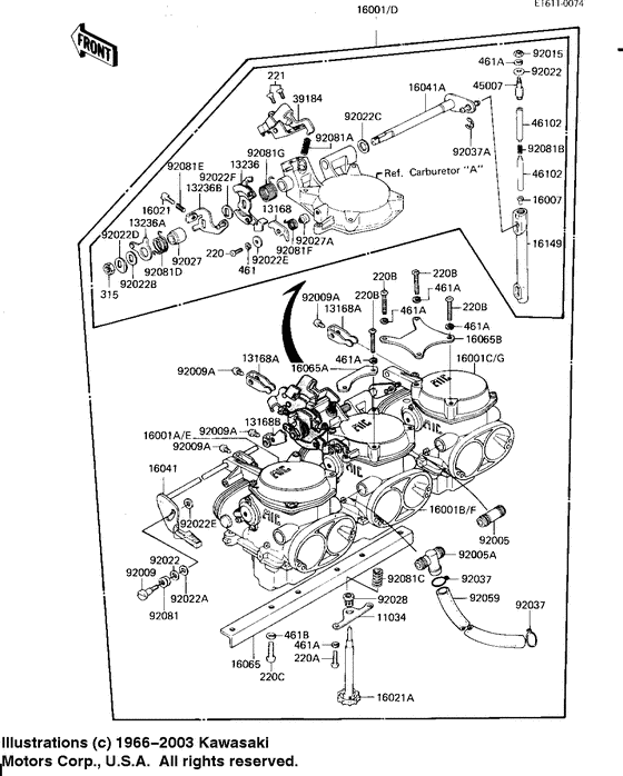 Carburetor assy