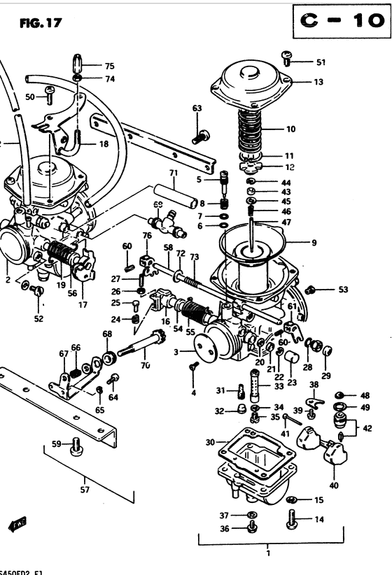 Carburetor assy