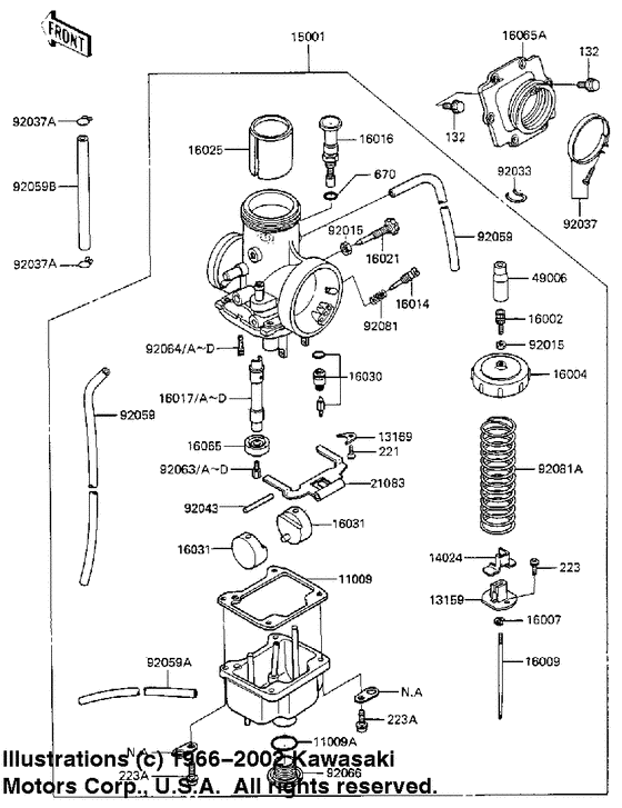 Carburetor assy