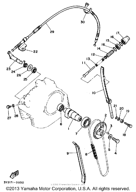 Camshaft - chain