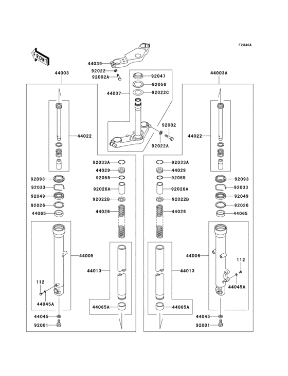 Front fork(f7f)