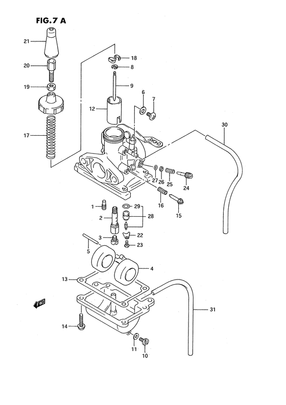 Carburetor assy