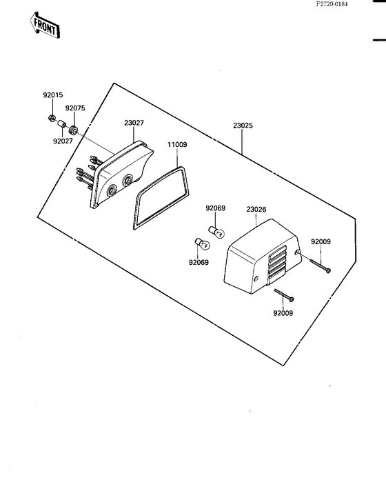 Taillight unit ass`y