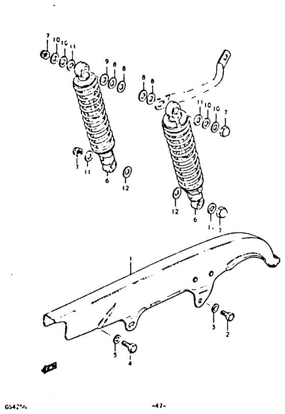 Chain case - shock absorber