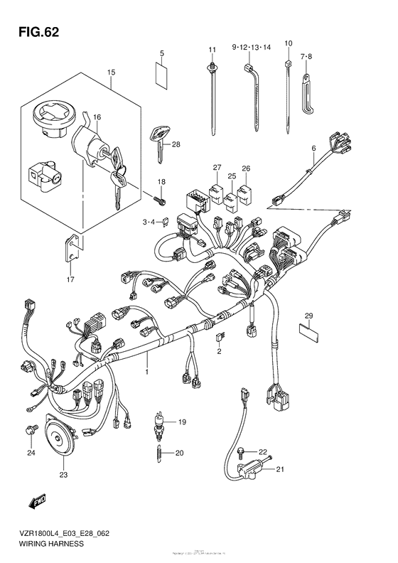 Wiring Harness (Vzr1800L4 E33)