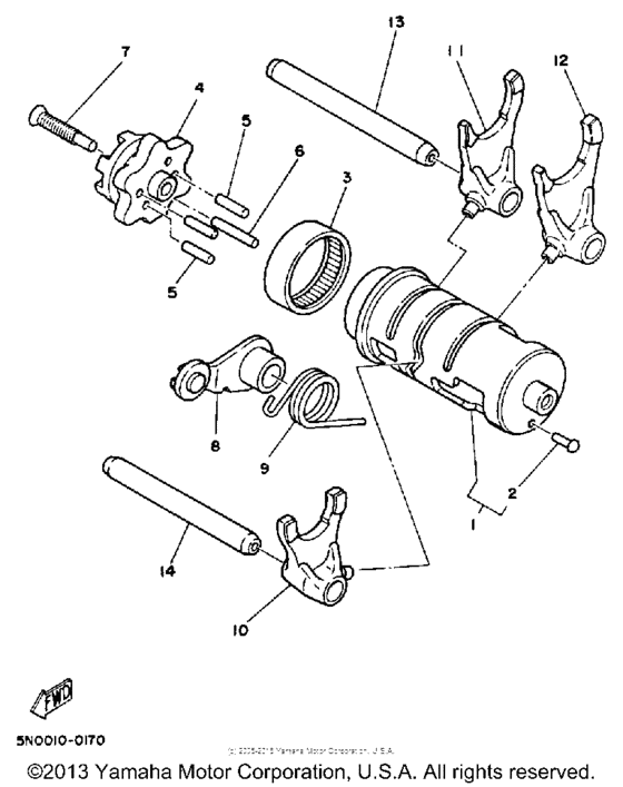 BW200ET Копирный вал