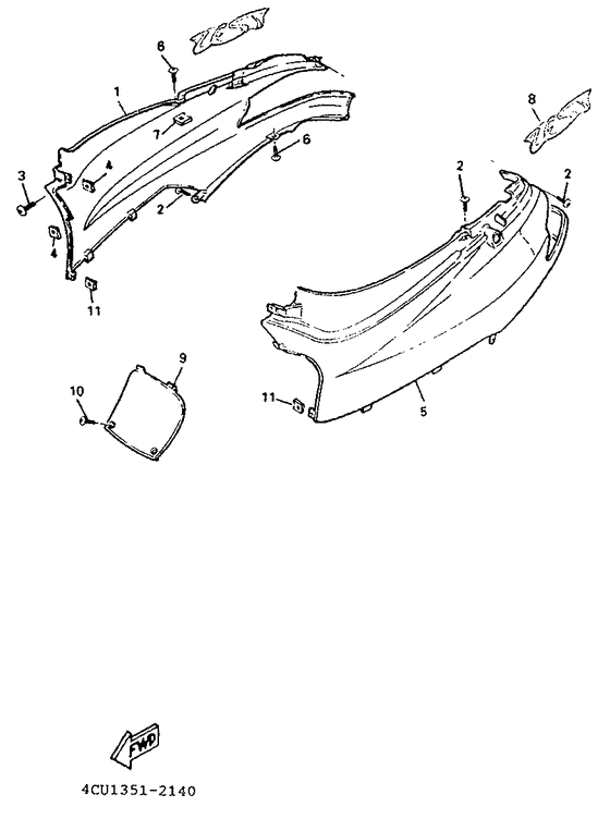 Side cover / oil tank