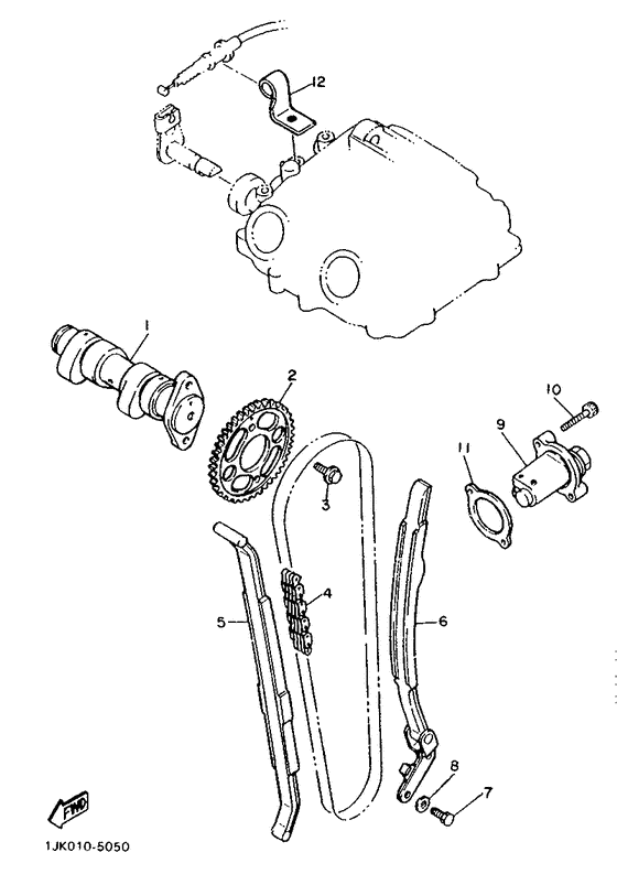 Camshaft. chain