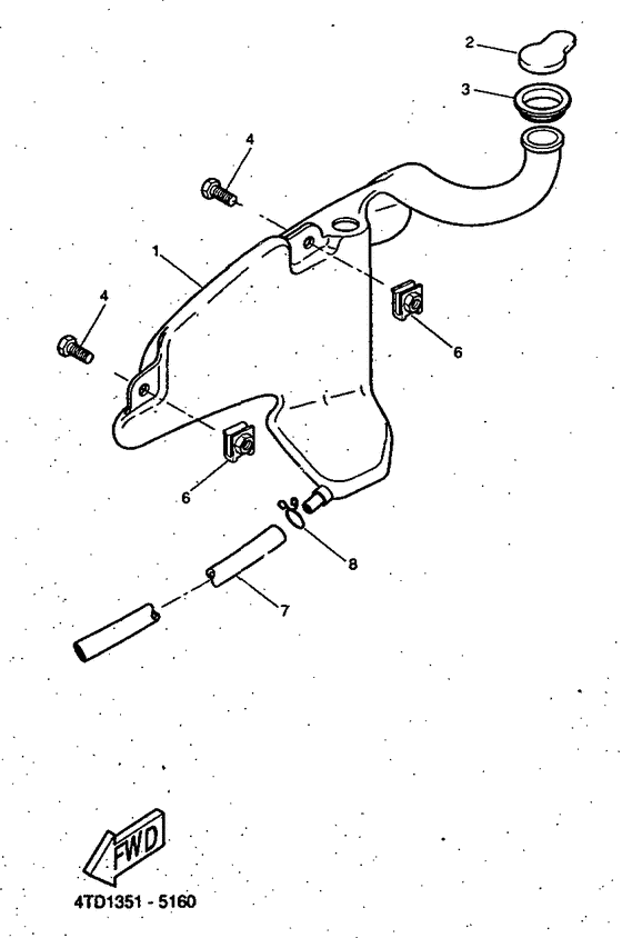 CW50RSP Reservoir a huile