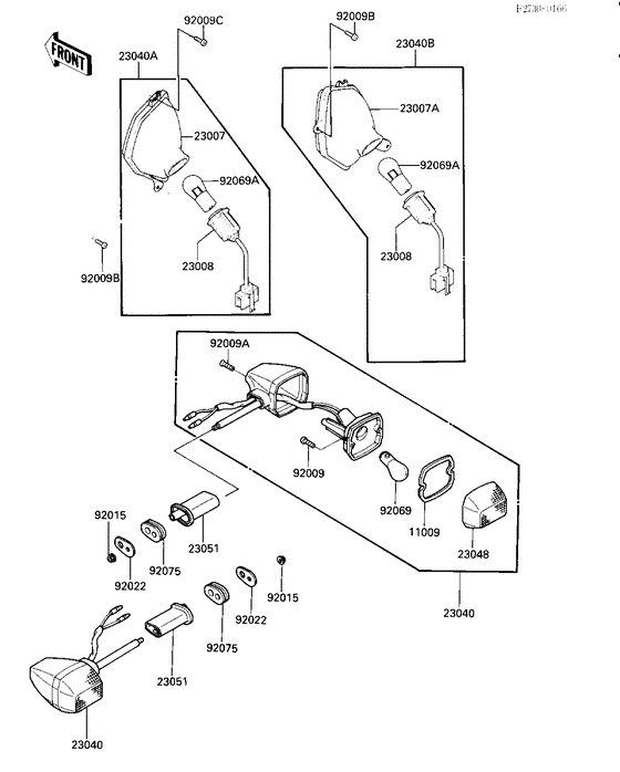 ZG1000 Поворотники