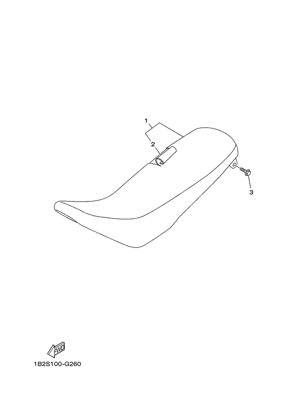 TTR125L Сиденье