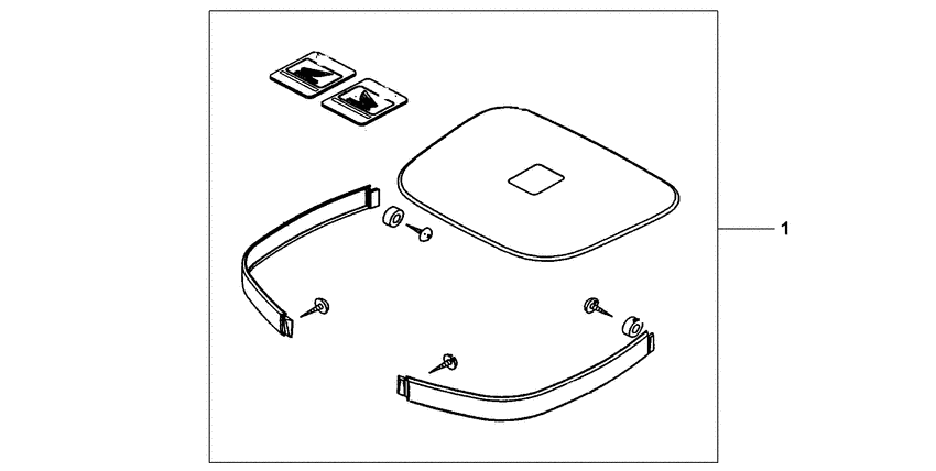 Top box colour panel set