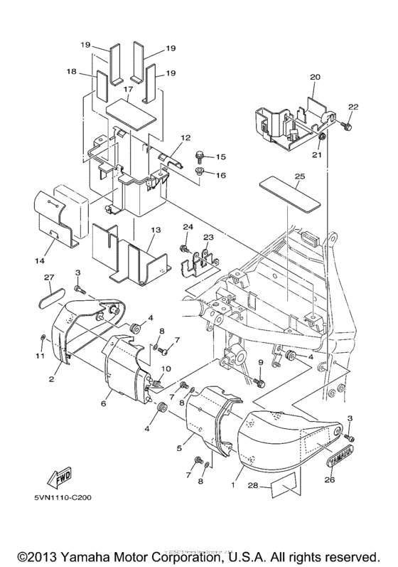 XV17ATTC Боковые обтекатели