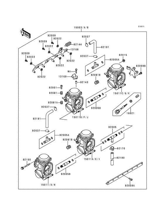 Carburetor assy