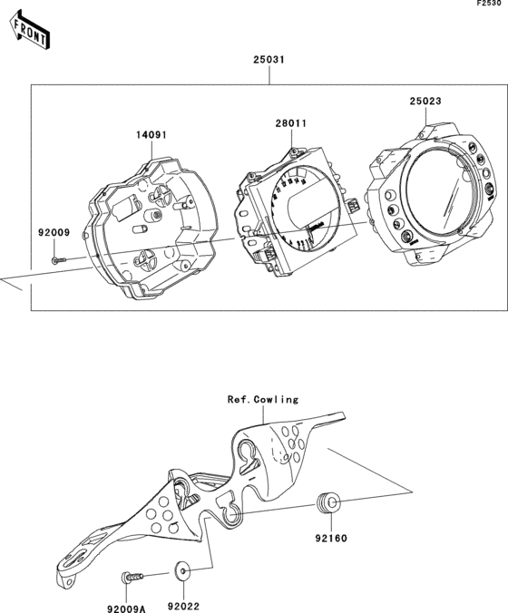 ZX1000 Приборы