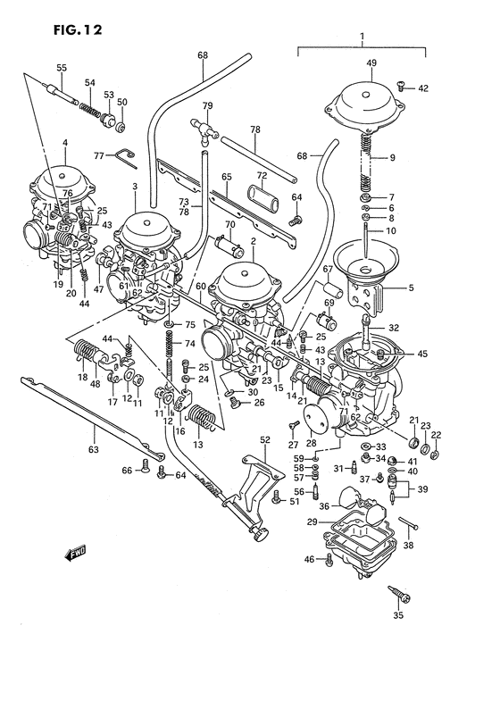 Carburetor assy