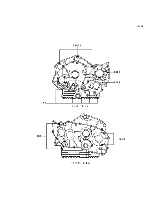 VN800 Болты крепления картера