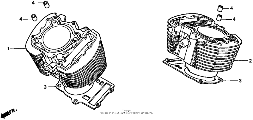 VT1100T Цилиндры
