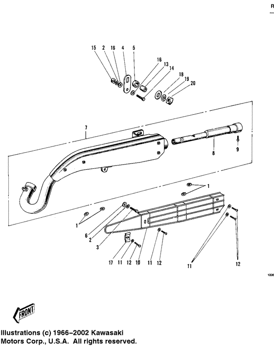 Muffler comp