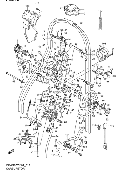 Carburetor assy