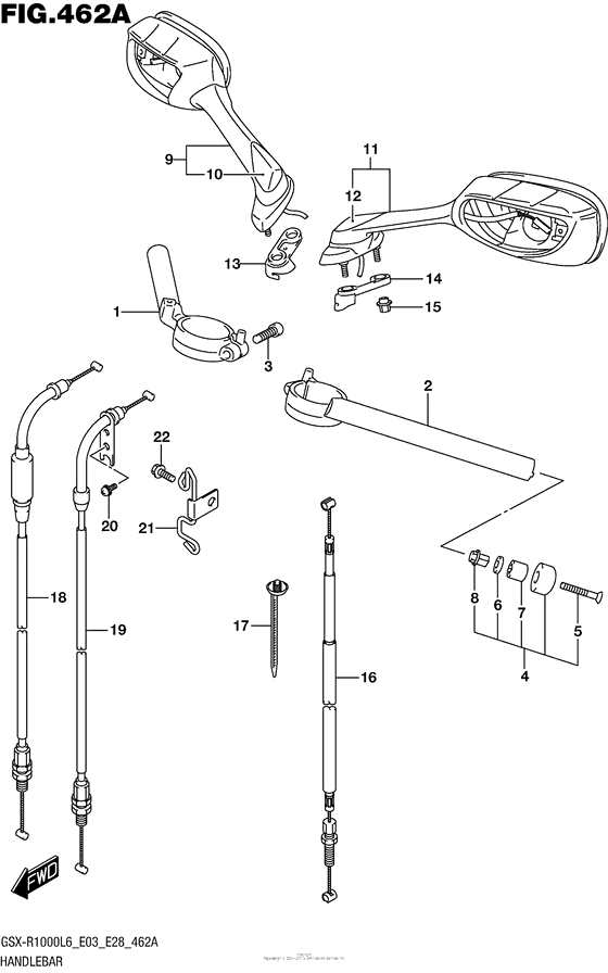 Handlebar (Gsx-R1000L6 E03)