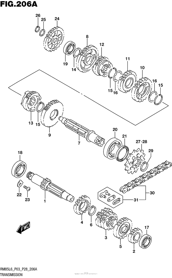 Transmission (Rm85L6 P03)