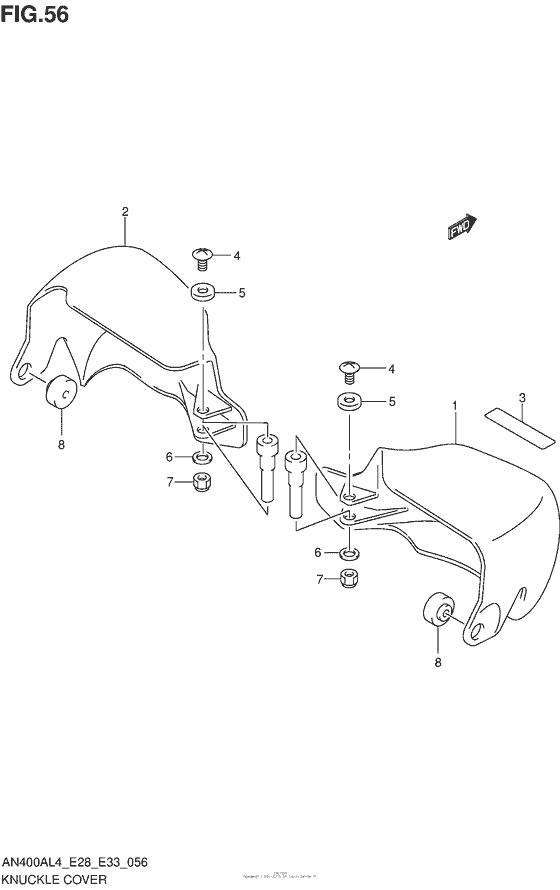Knuckle Cover (An400Zal4 E28)