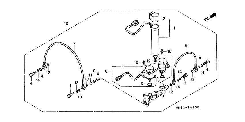 GL1500A Air distributor