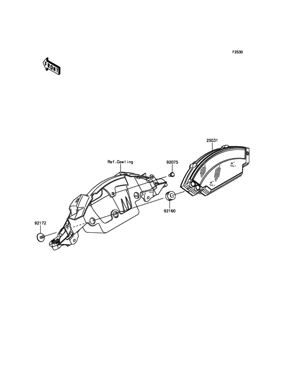 ZX1000 Приборы