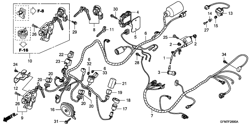 Harness wire
