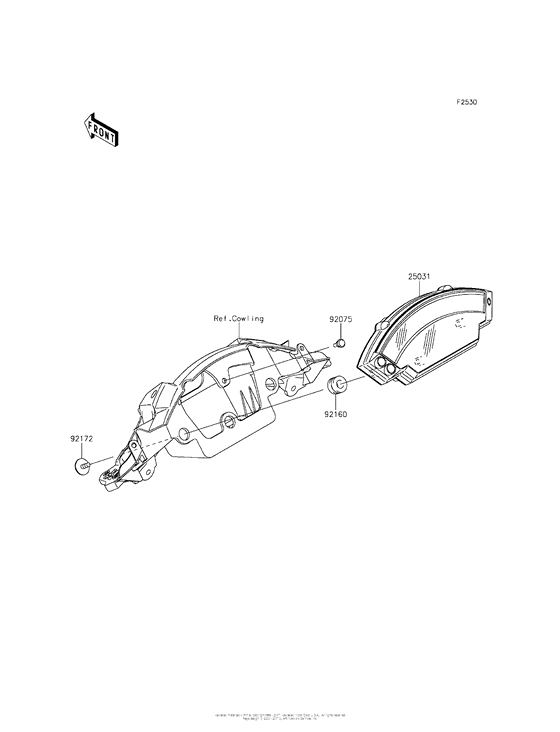 ZX1000 Приборы