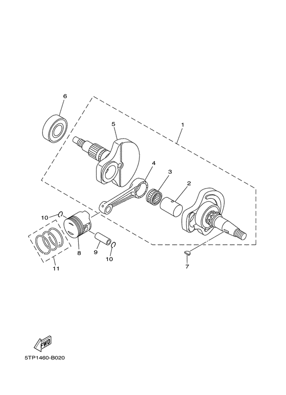 Crankshaft & piston
