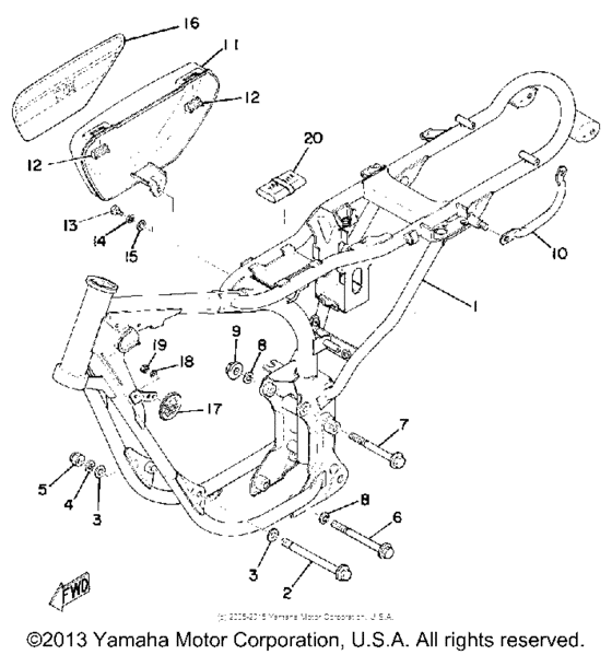 Frame - side cover