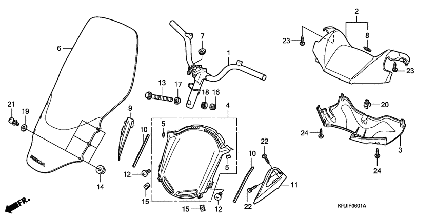 Handle pipe/handle cover