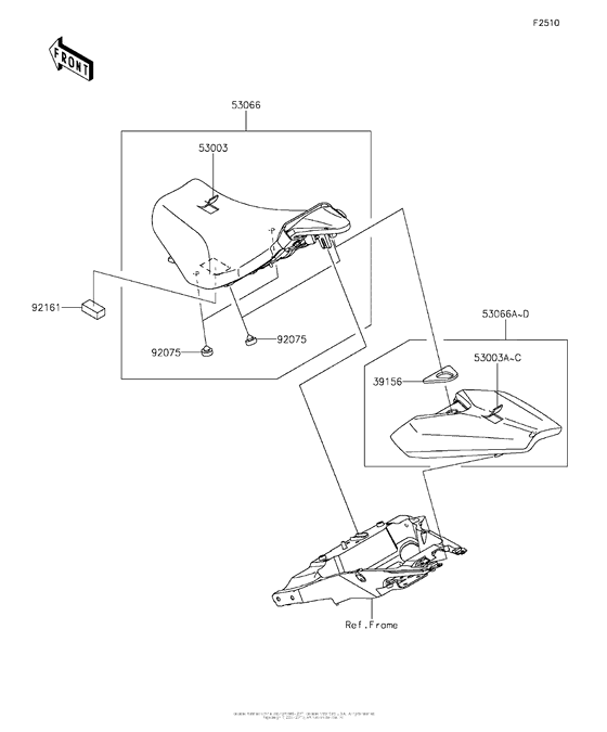 ZR1000 Сиденье