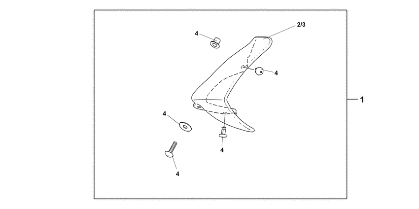 SH150D Knuckle visor set