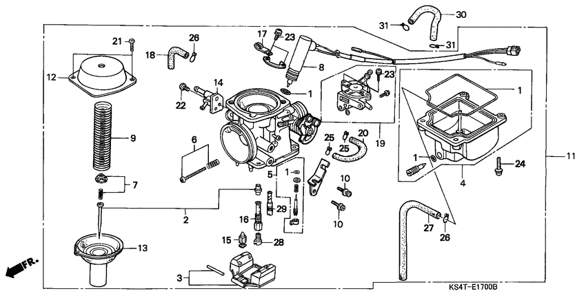 Carburetor assy