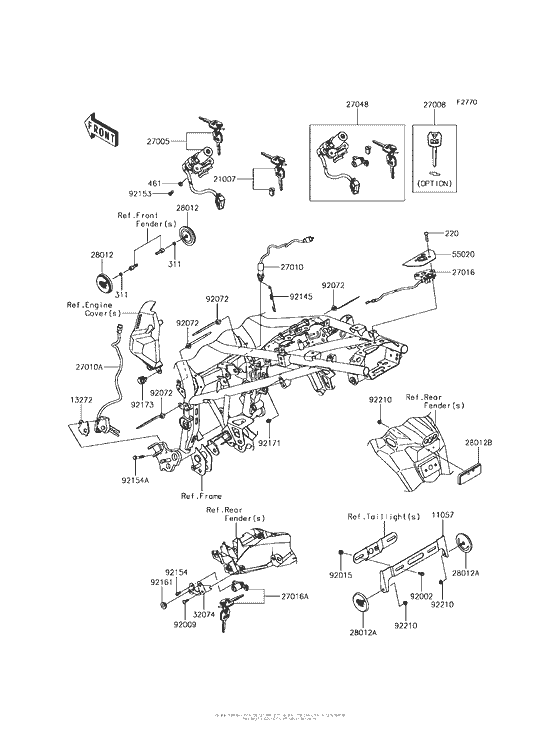 Замок зажигания
