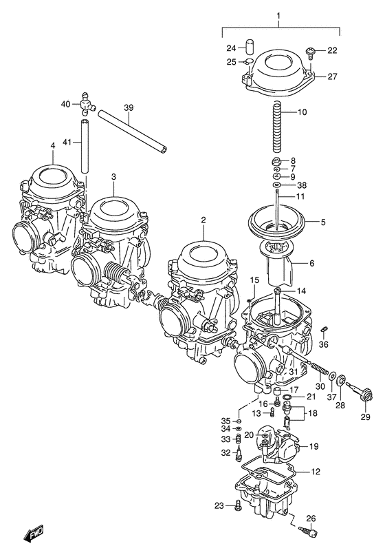 Carburetor assy