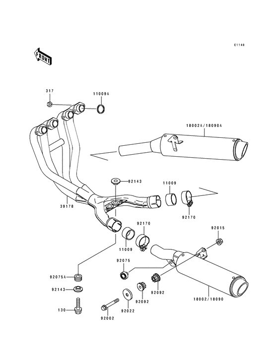 Muffler comp