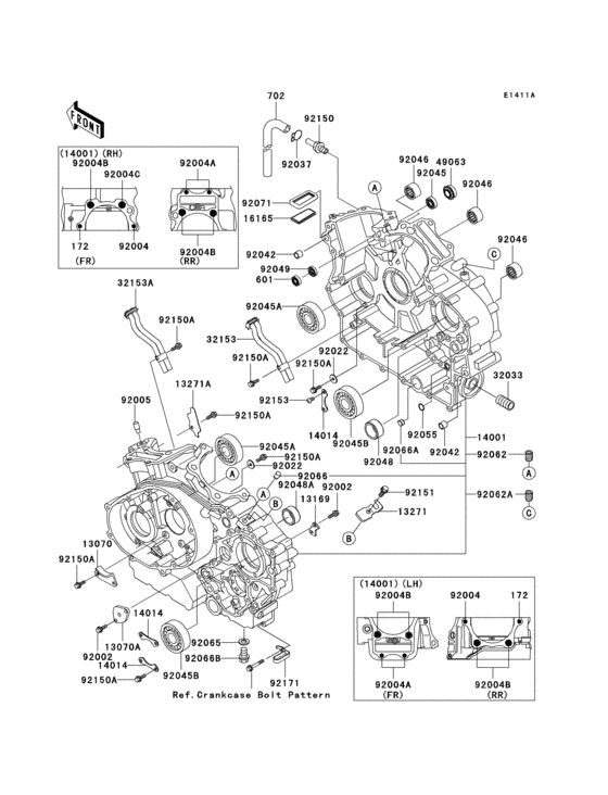 Crankcase(1/2)(r2-r5)