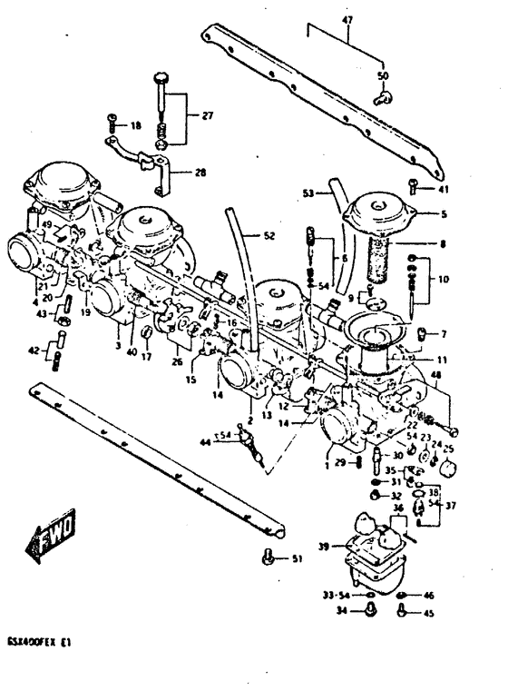Carburetor assy