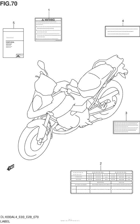 Label (Dl1000Al4 E33)