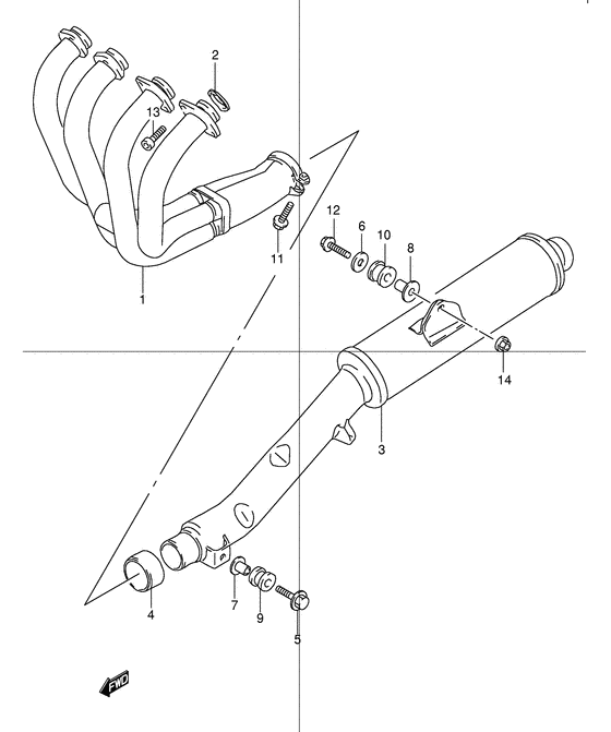 Muffler comp