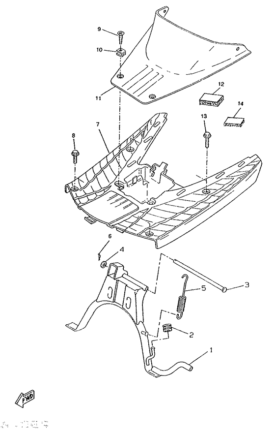 CW50RS Soporte . apoyapie