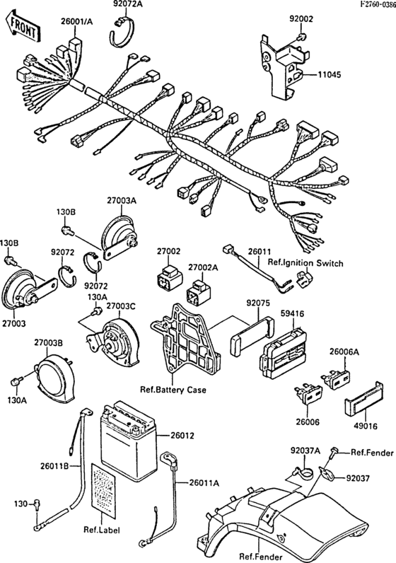 Chassis electrical equipment(1/2)